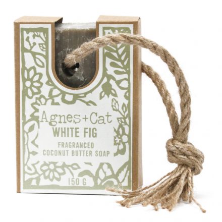 Soap On A Rope - White Fig