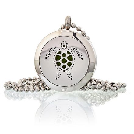 Aromatherapy Jewellery Necklace - Turtle 25mm