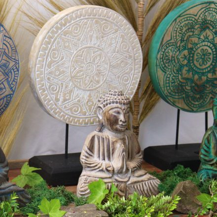 Buddha Feng Shui Set - Classic Mandala - Natural (2 Designs)