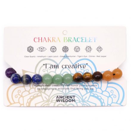 21 stones Chakra String Bracelets