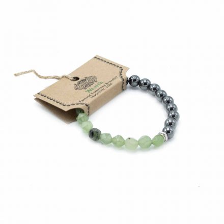 Magnetic Jade Faceted Gemstone Bracelet