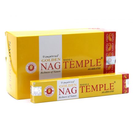 15g Golden Nag - Temple Incense