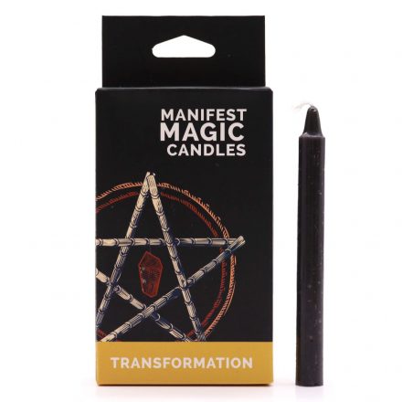 Transformation Manifest Magic Candles (pack of 12) - Black