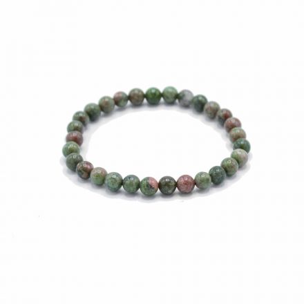 Gemstone Manifestation Bracelet - Green Jasper - Growth