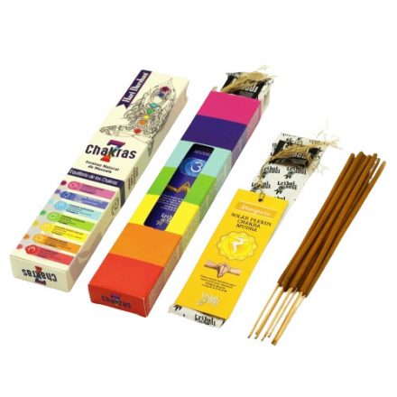 Tribal Soul Incense Sticks - 7 Chakras with Message Card